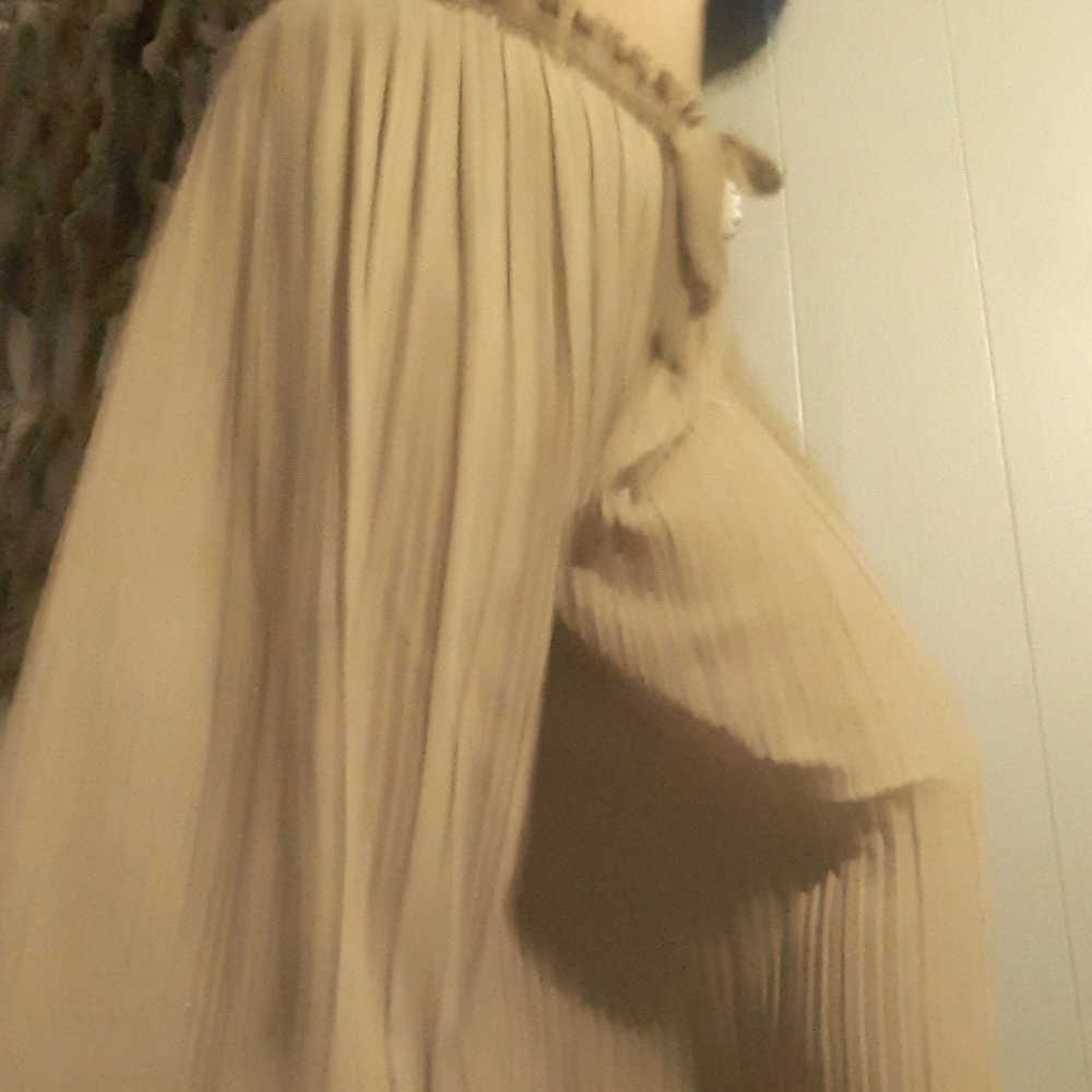 Tan flowy pants